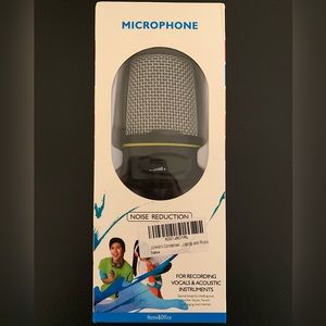 Home Office Microphone for Noise Reduction, Recording Vocals & Acoustic Music